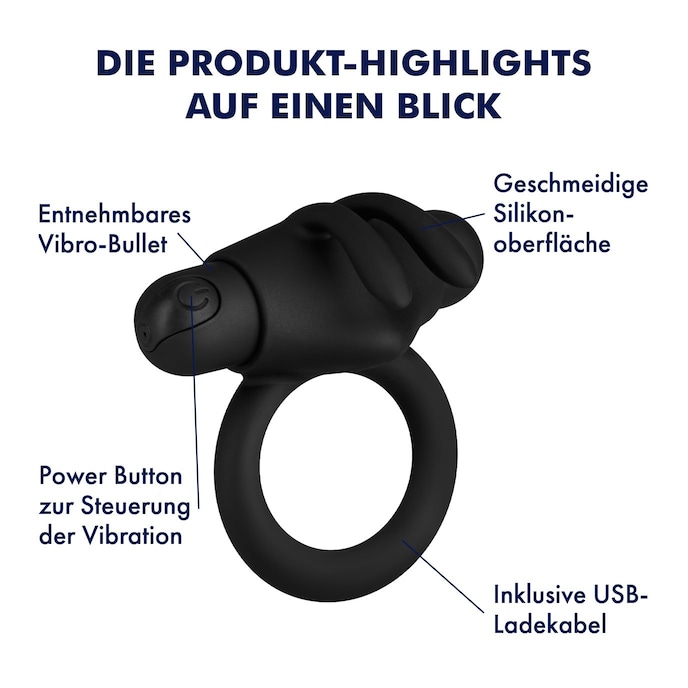 Voluminser Penisring, 3,5 - 6 cm schwarz online kaufen Voluminser Penisring, 3,5 - 6 cm schwarz online kaufen
