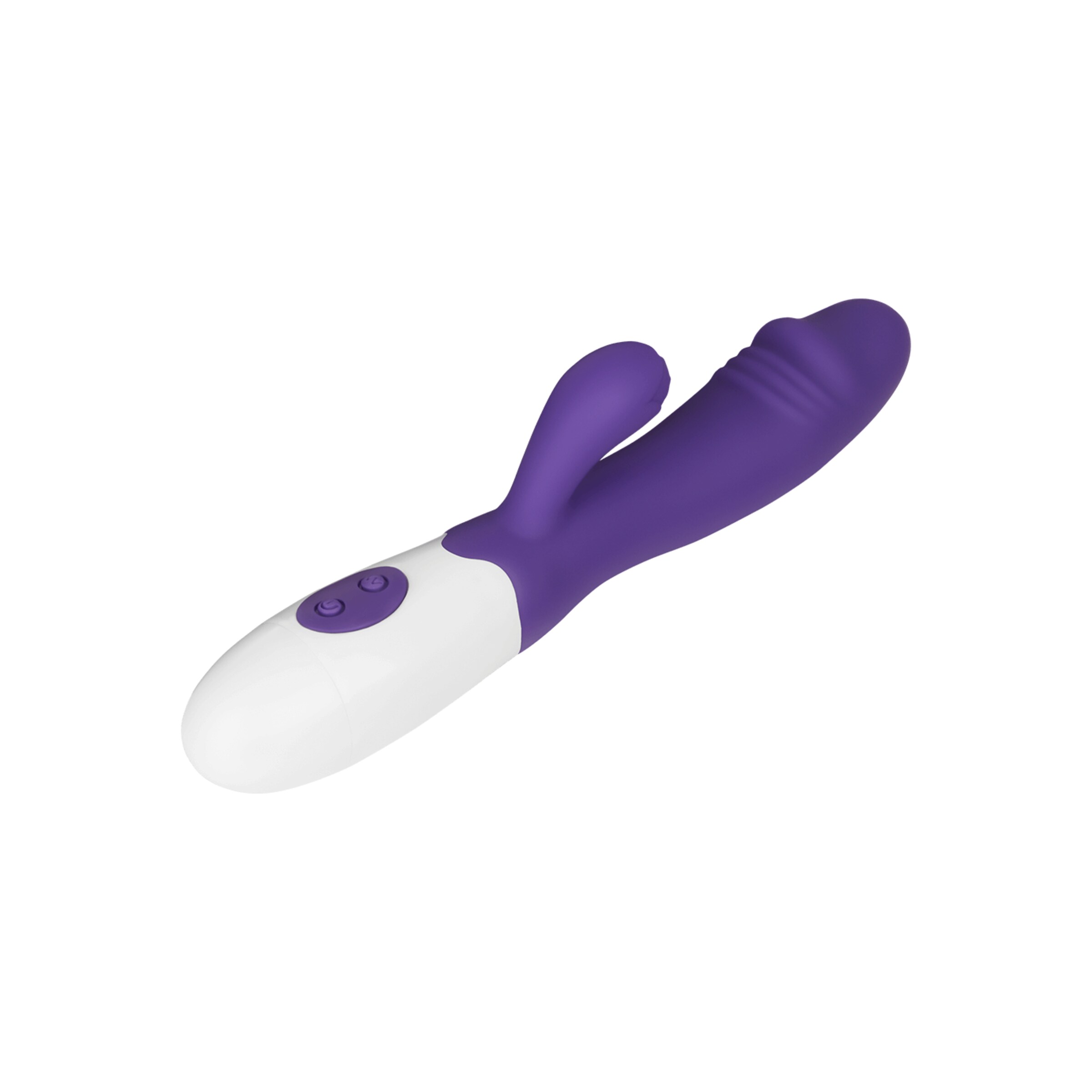 rabbit-puissant-en-silicone-avec-gland-stylisé-19-cm-Blanc-Violet-5