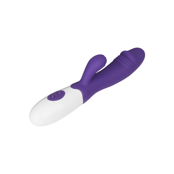 rabbit-puissant-en-silicone-avec-gland-stylisé-19-cm-Blanc-Violet-5