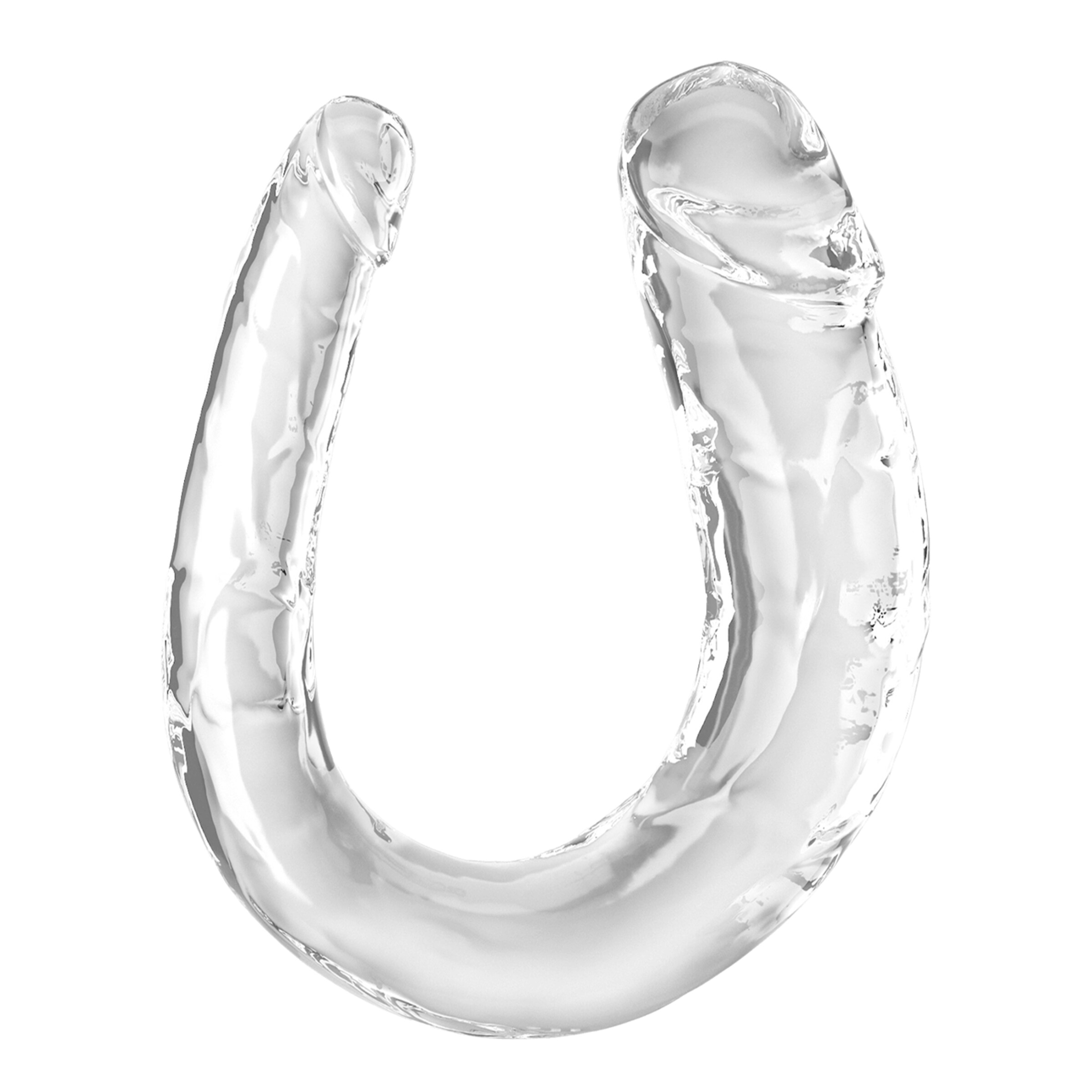 king-cock-clear---medium-double-trouble-34-cm-Transparent-2