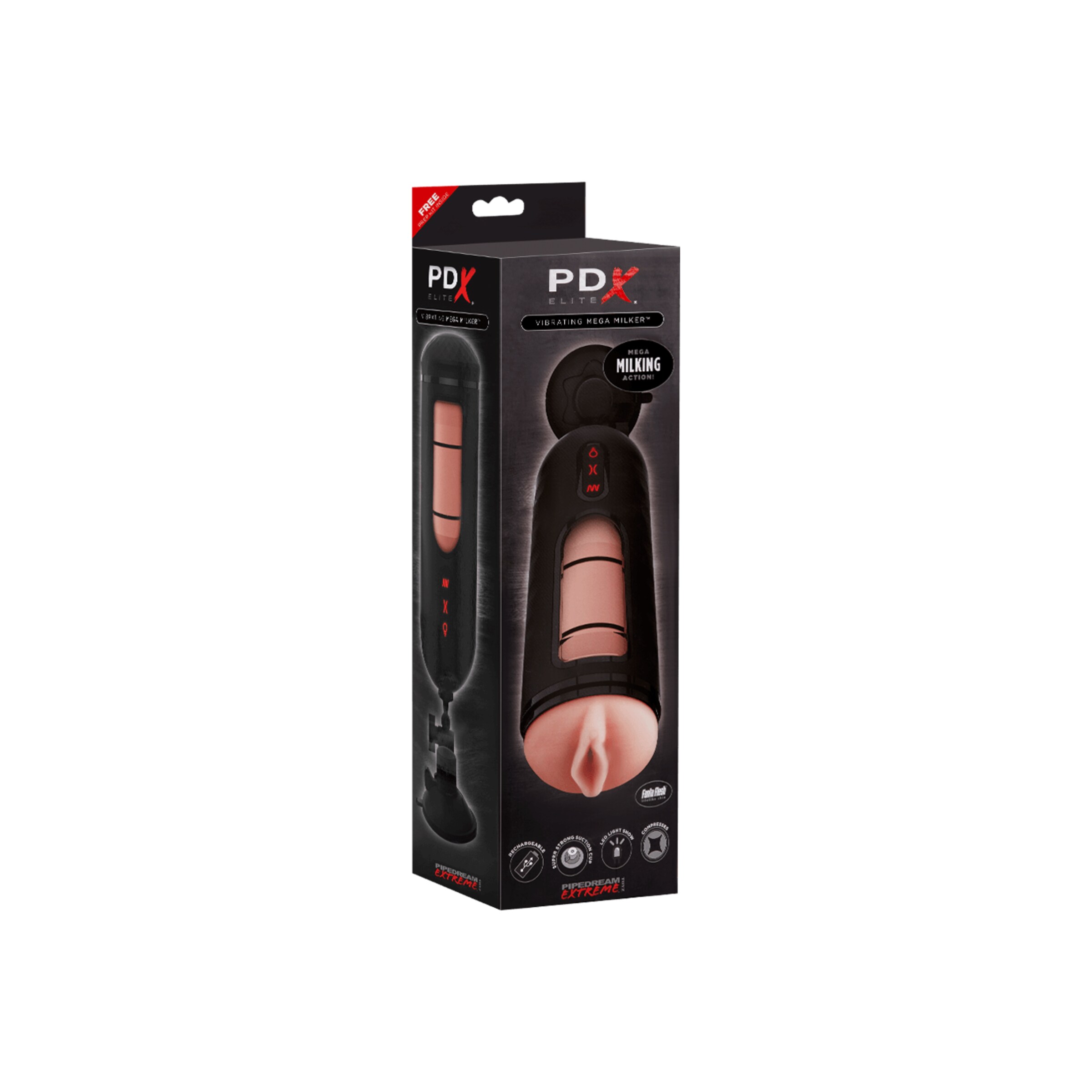 vibrating-mega-milker-24-cm-Naturel clair-Noir-10