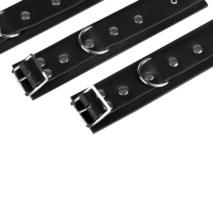 hogtie-set-met-hand--en-voetboeien-Zilver-Zwart-7