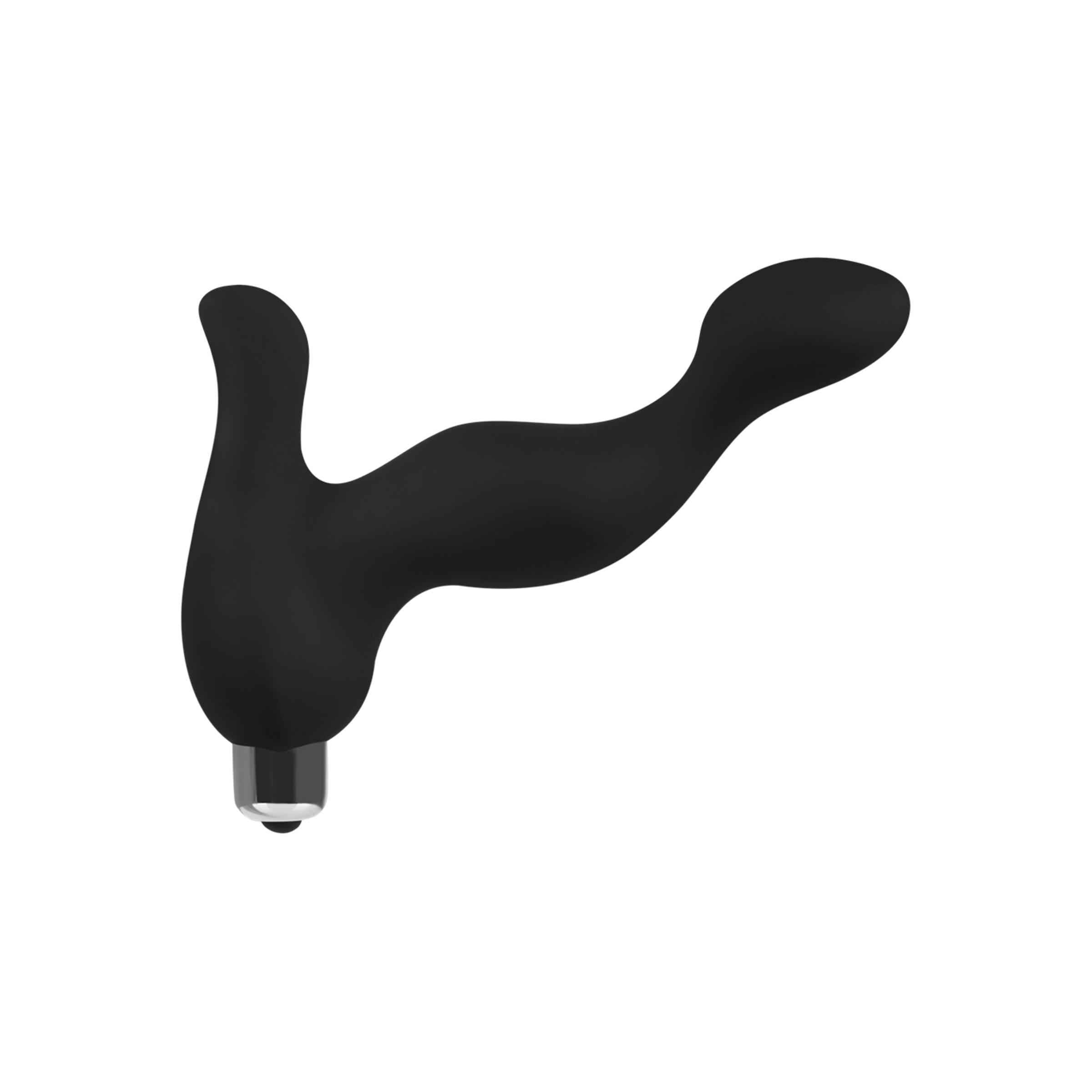 anale-siliconenvibrator-met-perineum-stimulator-14-cm-Zwart-3