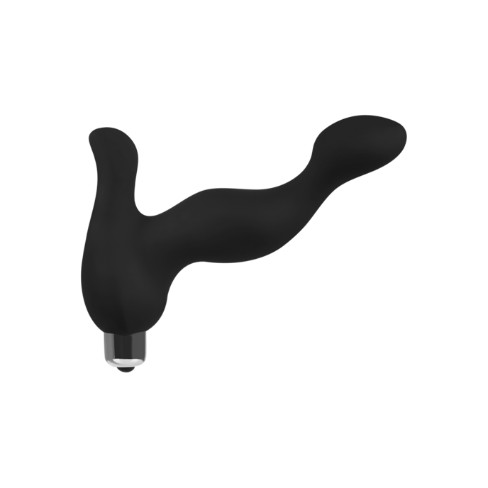 vibromasseur-anal-en-silicone-avec-stimulateur-de-périnée-14-cm-Noir-3