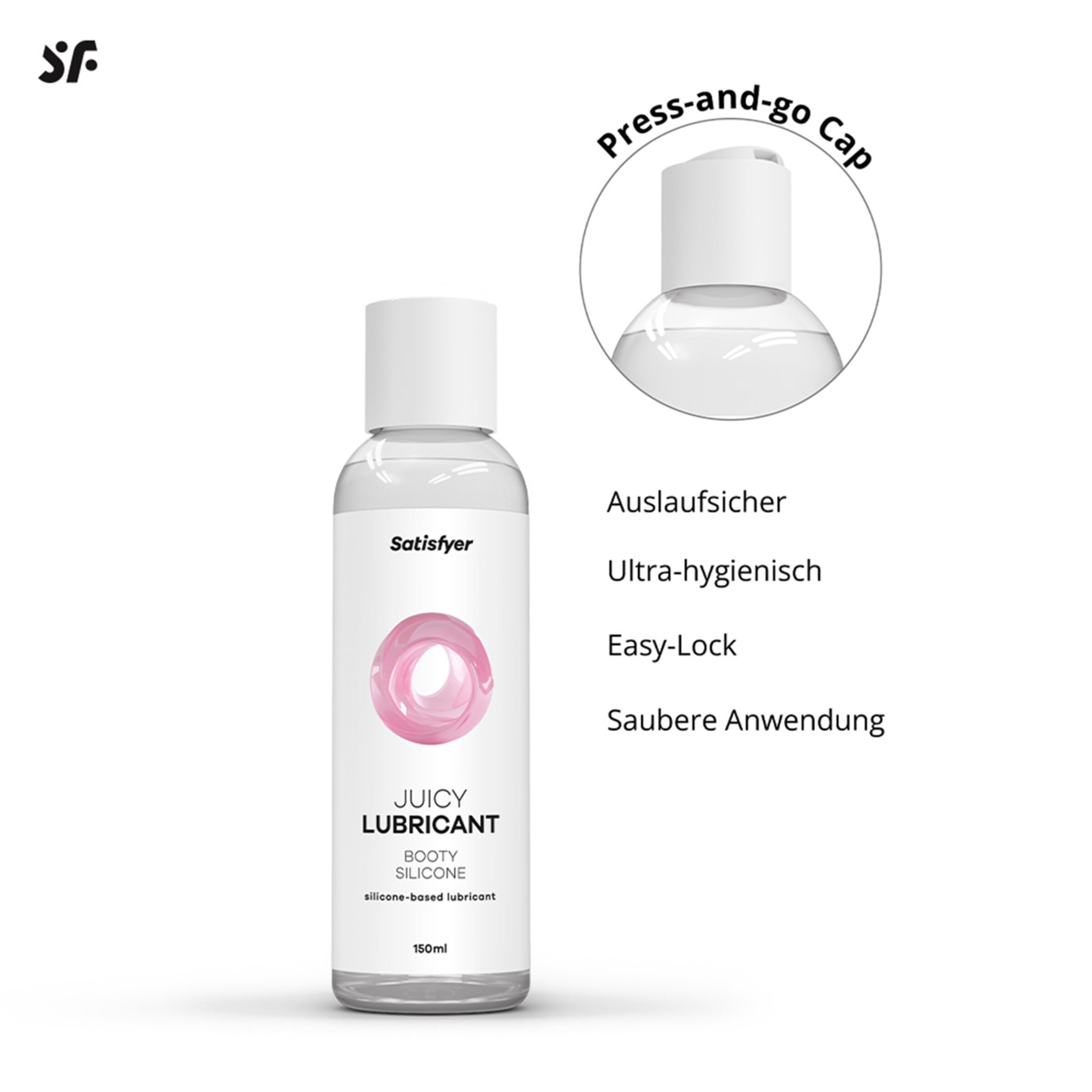 Gleitgel 150 ml 'Satisfyer Gleitgel Booty Silicon' ❤️ online kaufen