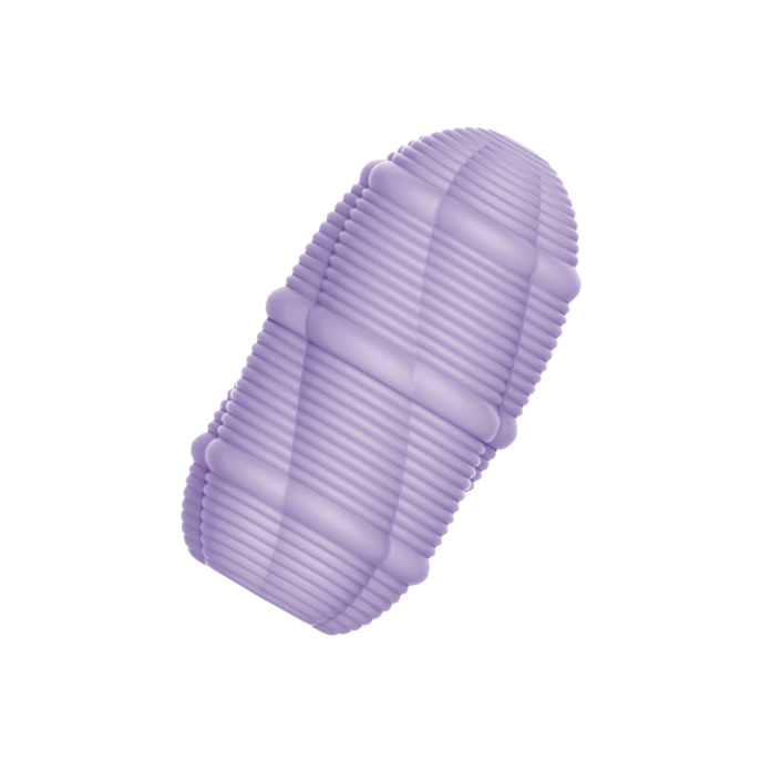 cupid-x---smooth-stripes-10-cm-Lila-Weiß-1