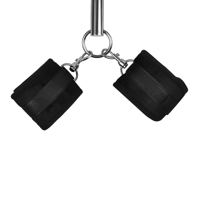 spreader-bar-with-4-detachable-cuffs-3-pièces-Argent-Noir-Violet-4