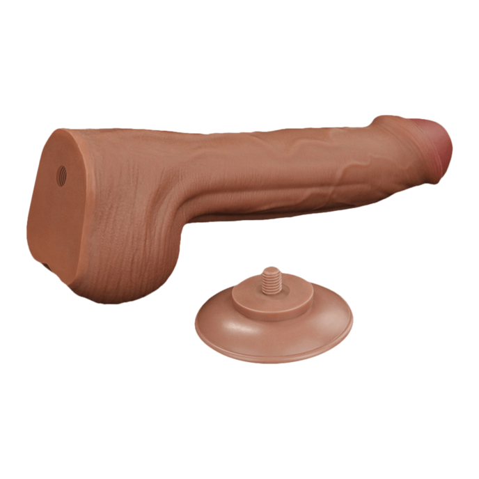 sliding-skin-dildo-29-cm-Brun naturel moyen-6