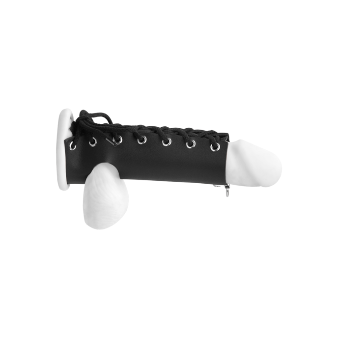 penismanchet-met-vetersluiting-Zwart-6