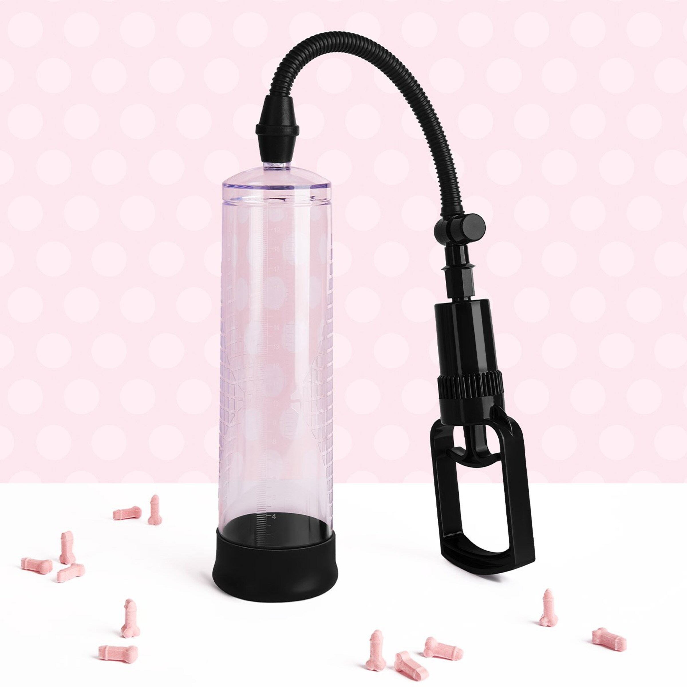 penispomp-met-siliconen-manchet-24-cm-Transparant-Zwart-2