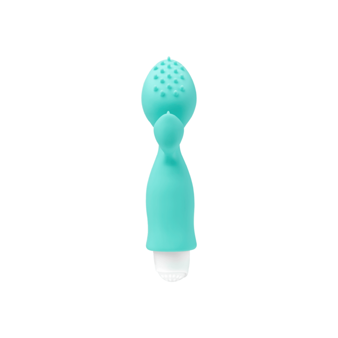 noppenvibrator-aus-silikon-12-cm-Türkis-Weiß-5