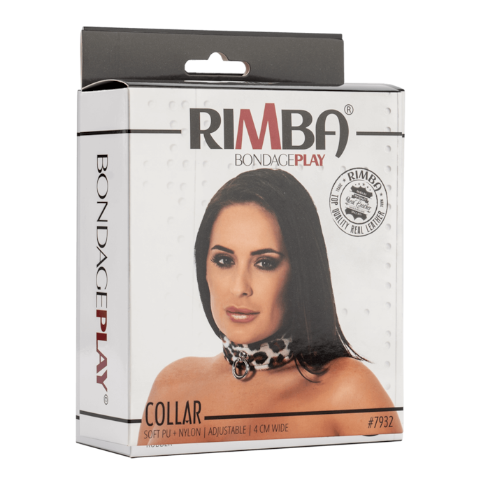 collier-en-cuir-avec-o-ring-Léopard-5