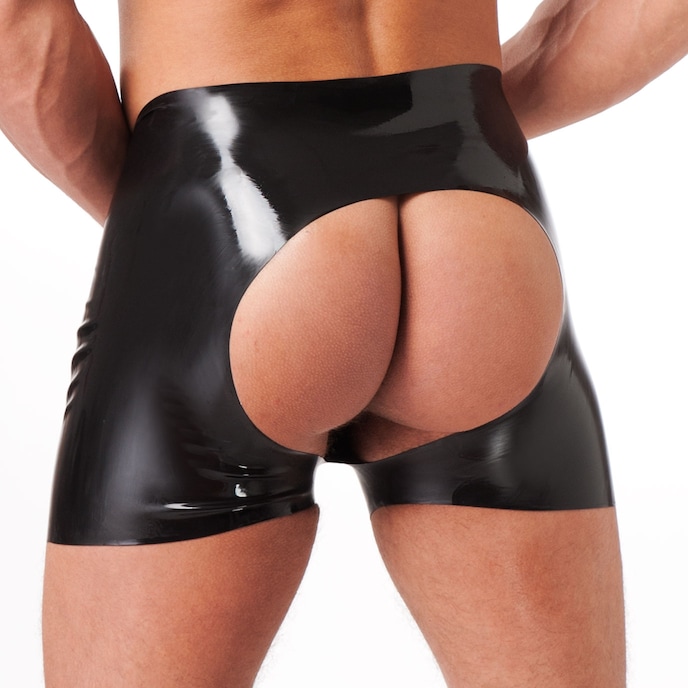 short-séduisant-avec-découpe-Noir-2