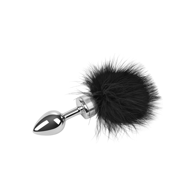 rvs-dildo-met-veren-zilver-18-cm-Zilver-Zwart-1