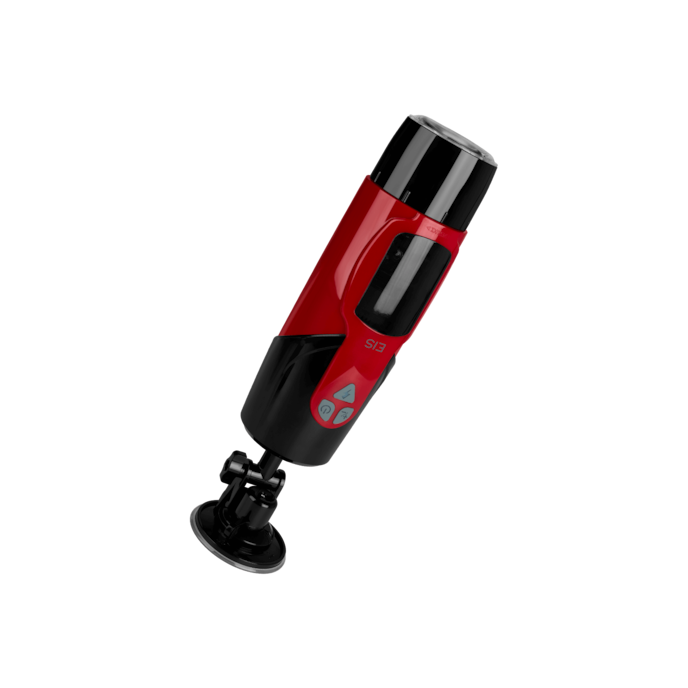 turbo-stroker-met-afneembare-zuignapvoet-27-cm-Rood-Zwart-1