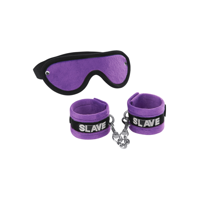 bondageset-met-strass-3-delen-Lila-Schwarz-Silber-1