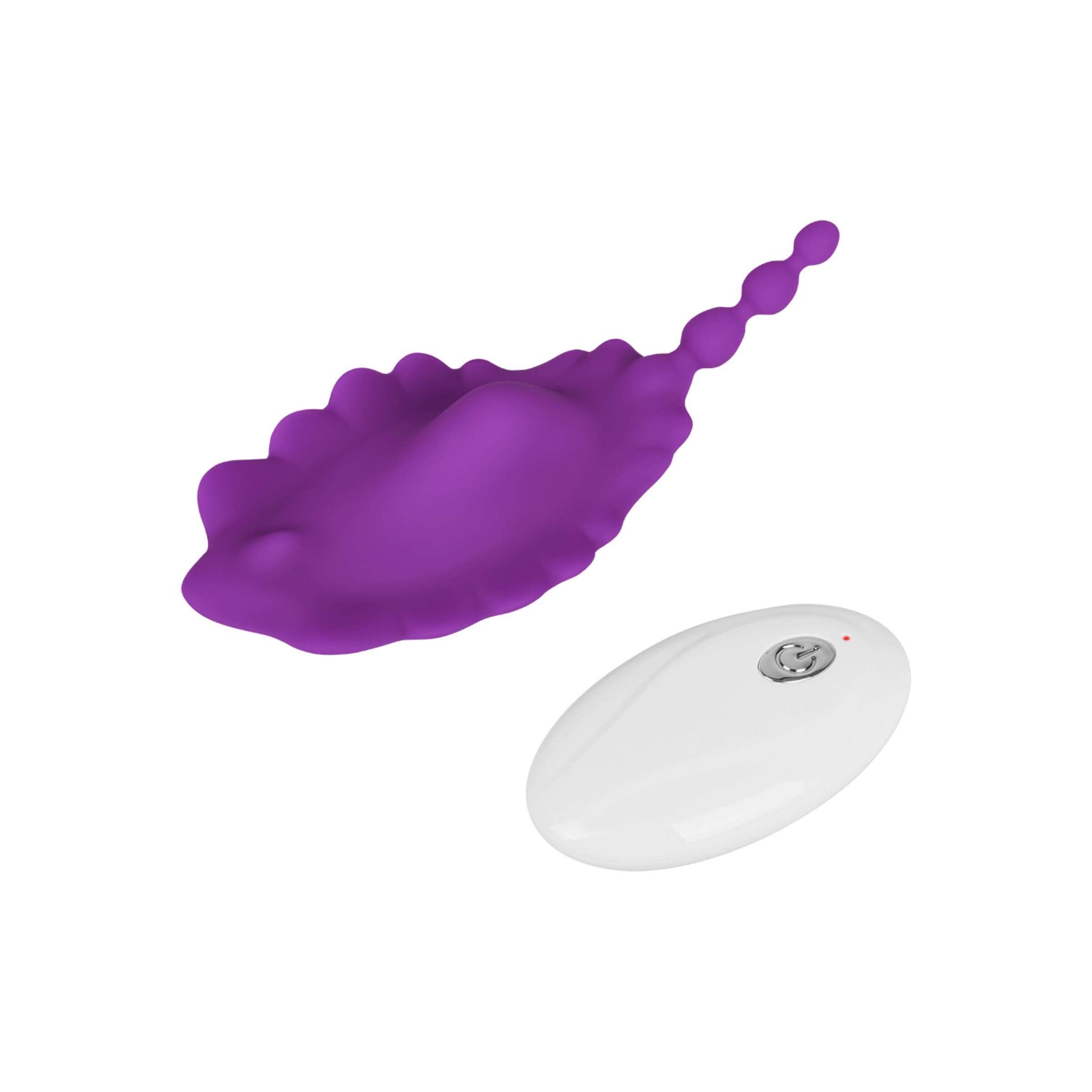 joli-vibromasseur-à-poser-en-silicone[nbhy]-11-cm-Blanc-Violet-3