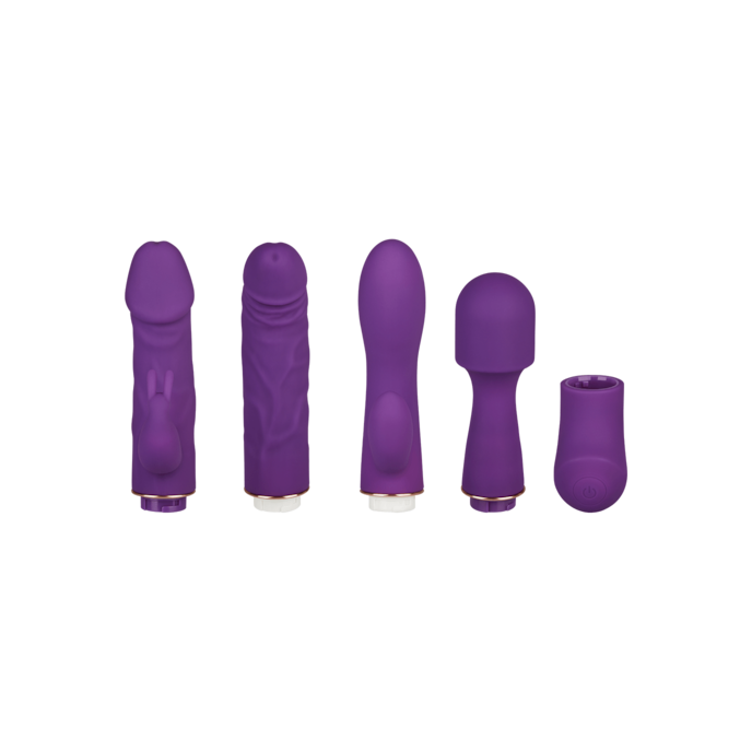 verleidelijke-vibratorset-5-delig-Rosegoud-Violet-5
