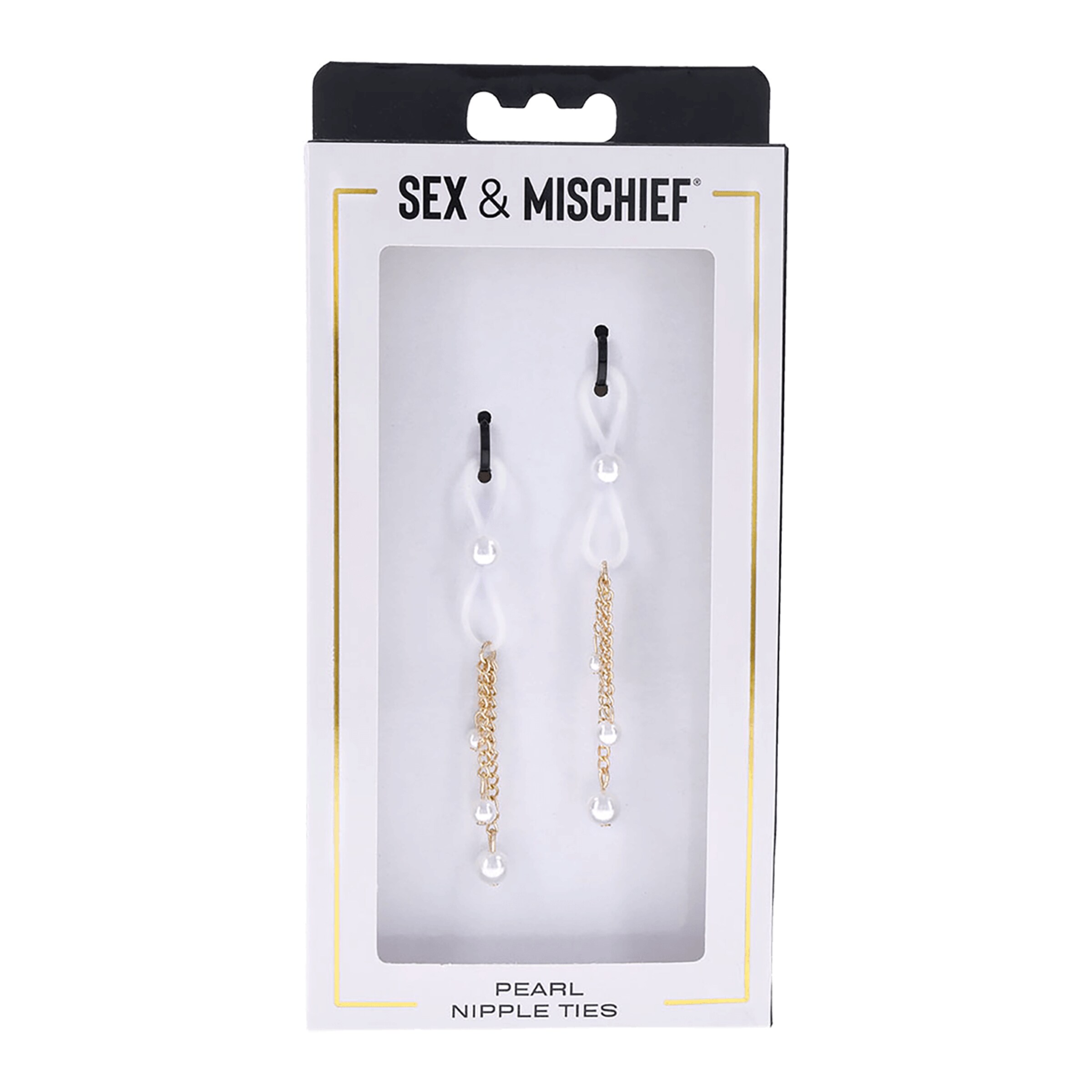 sex-and-mischief---pearl-nipple-ties-Goud-Wit-3