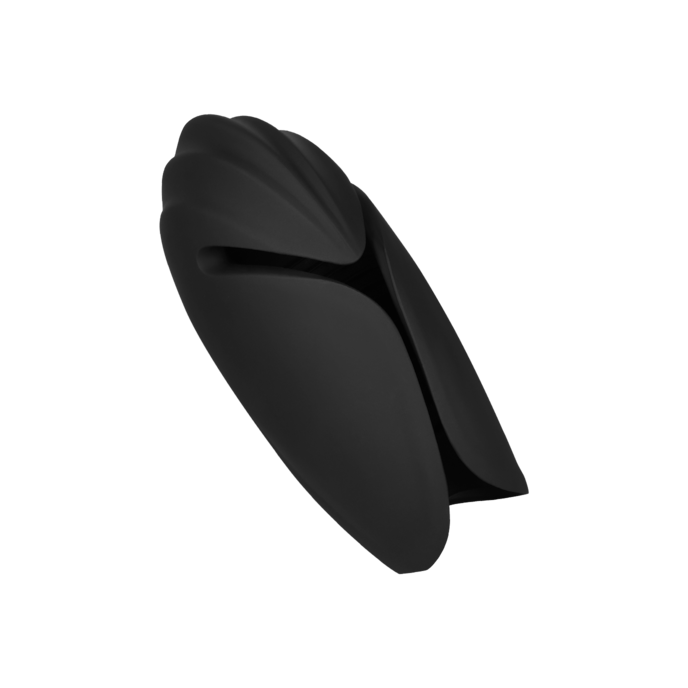 stimulateur-de-gland-en-silicone-13-5-cm-Noir-Rouge-1