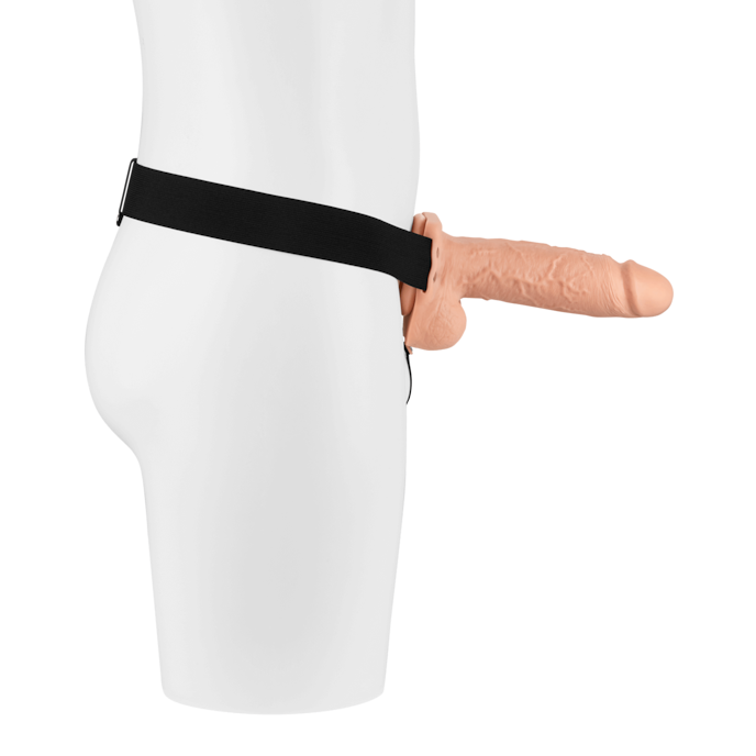 hollow-strap-on-with-balls-flesh-20-cm-Naturel clair-2