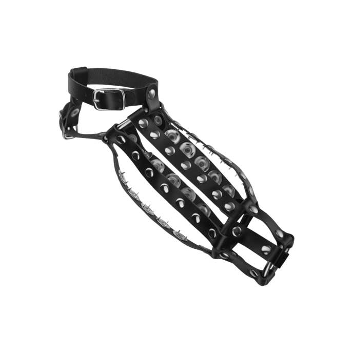 peniskooi-met-interne-doornen-Schwarz-Silber-1