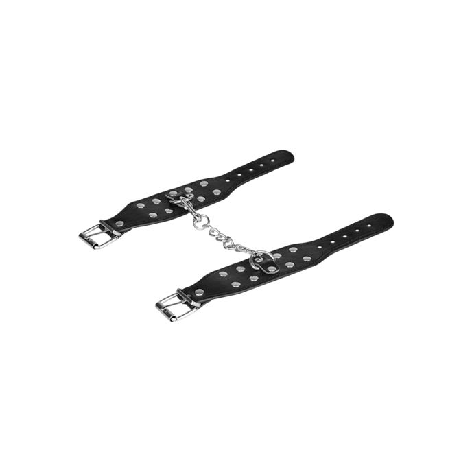 handboeien-met-klinknagels-in-leerlook-Schwarz-Silber-4