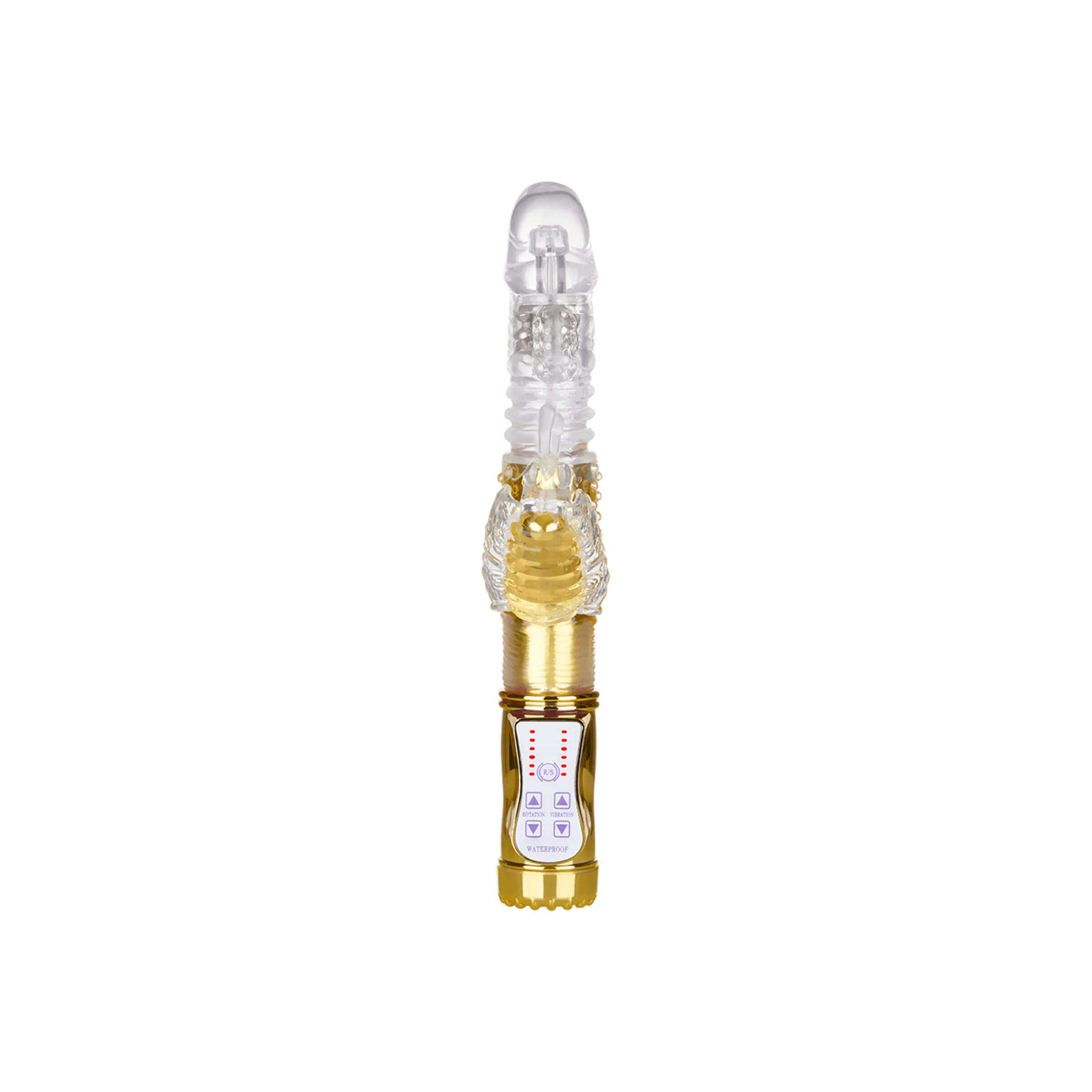stoßender-perlen-hy]vibrator-26-cm-Gold-Transparent-5