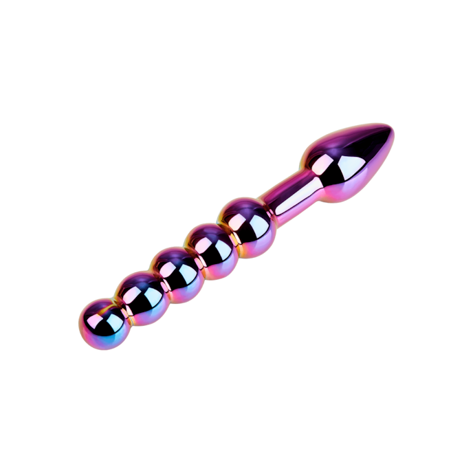 gode-élégant-en-verre-18-cm-Multicolore-2