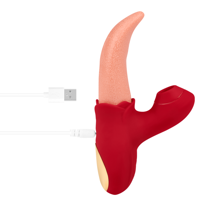 rabbitvibrator-lickaholic-17-5-cm-Rose-Rouge-7