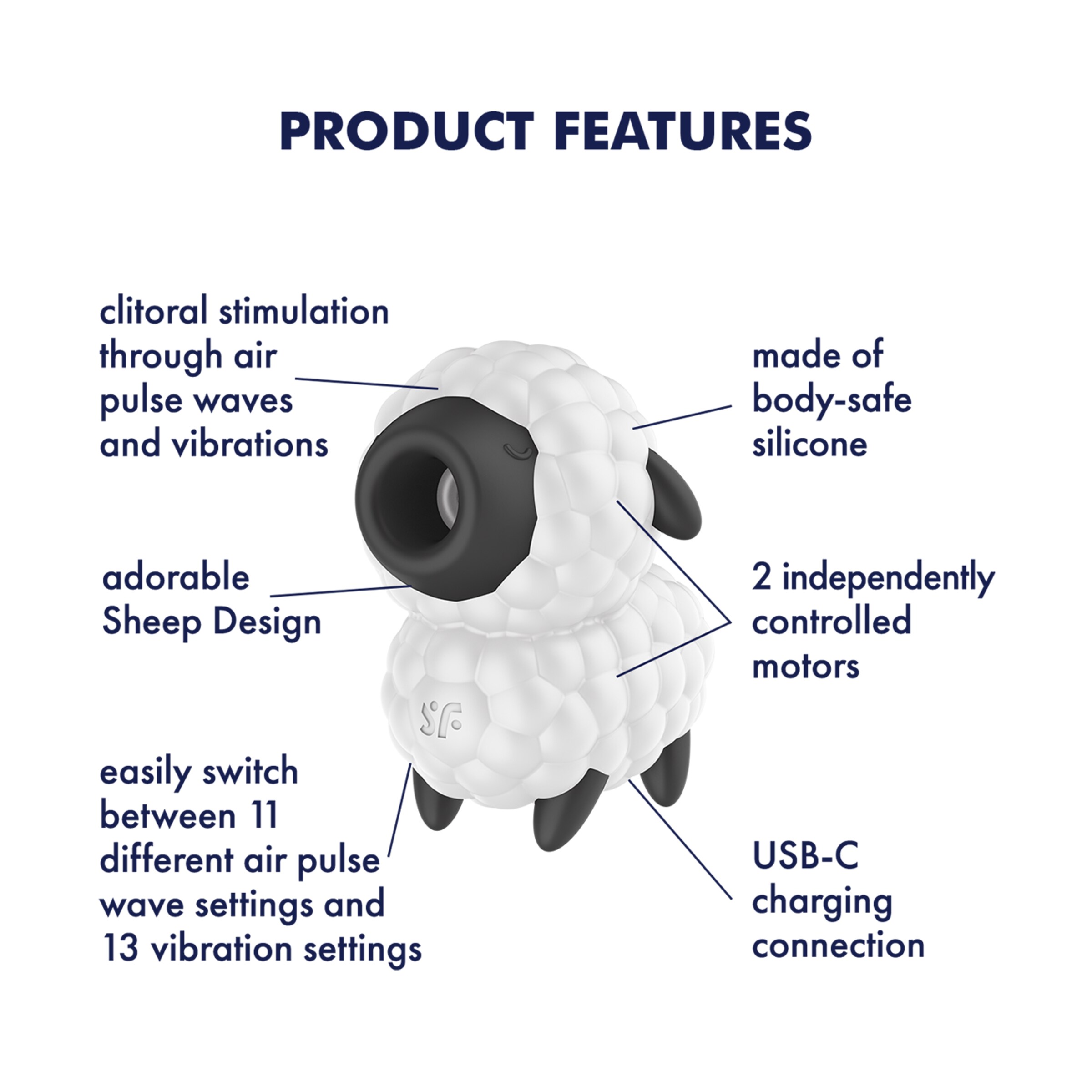 satisfyer-dreamy-sheep-9-cm--Wit-Zwart-2