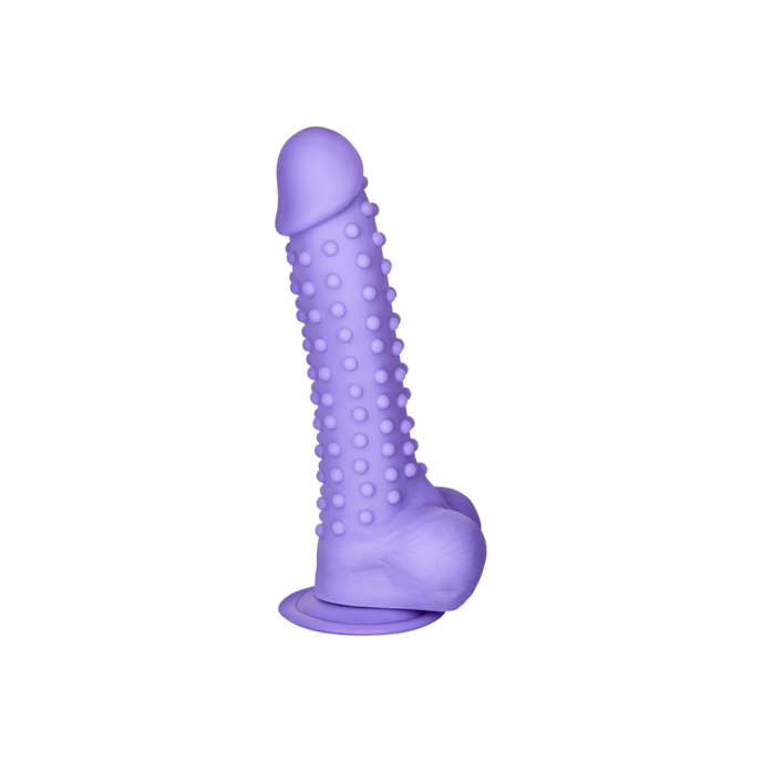 gode-naturel-en-silicone-à-picots-24-5-cm-Violet-3