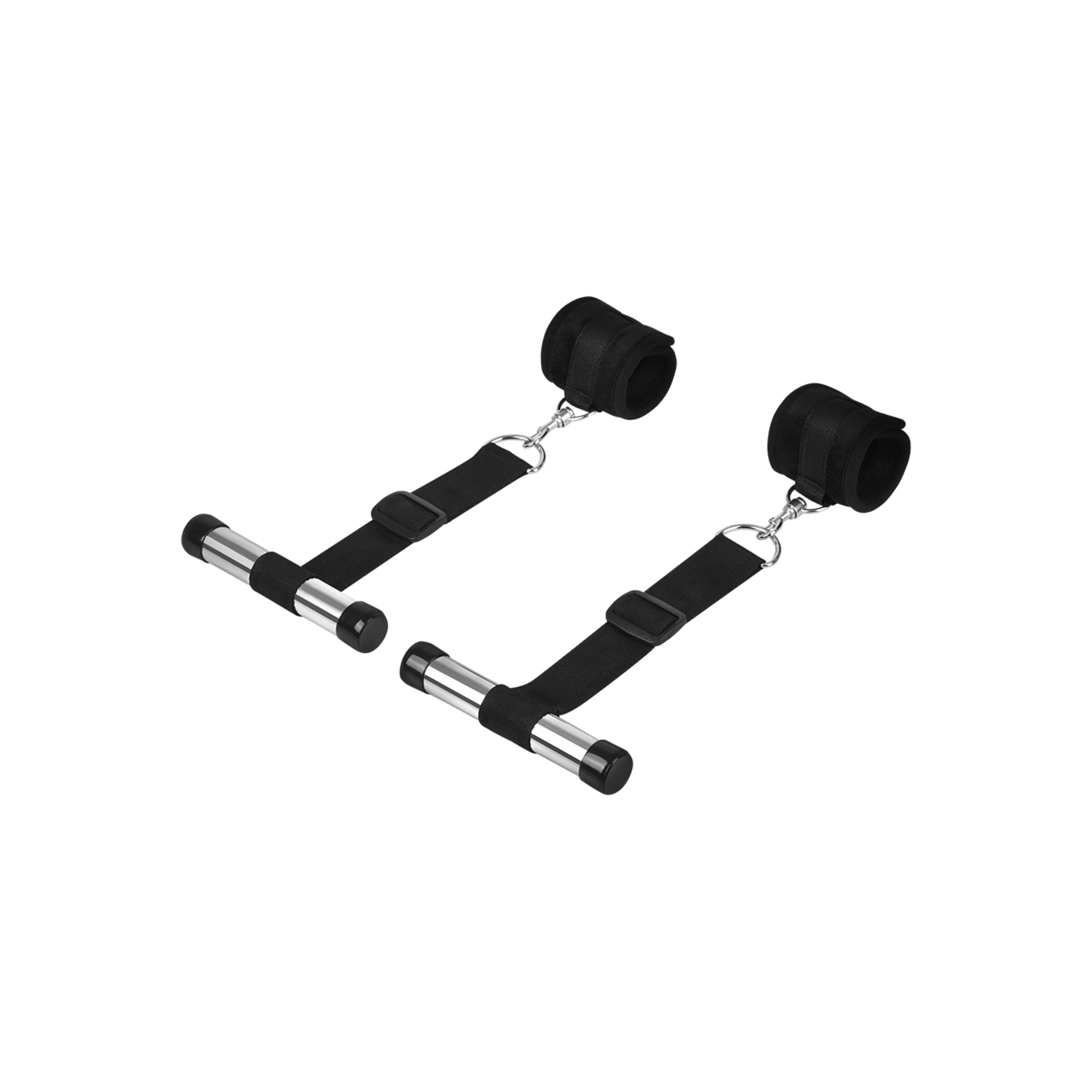 over-the-door-cuff-set-Zilver-Zwart-5