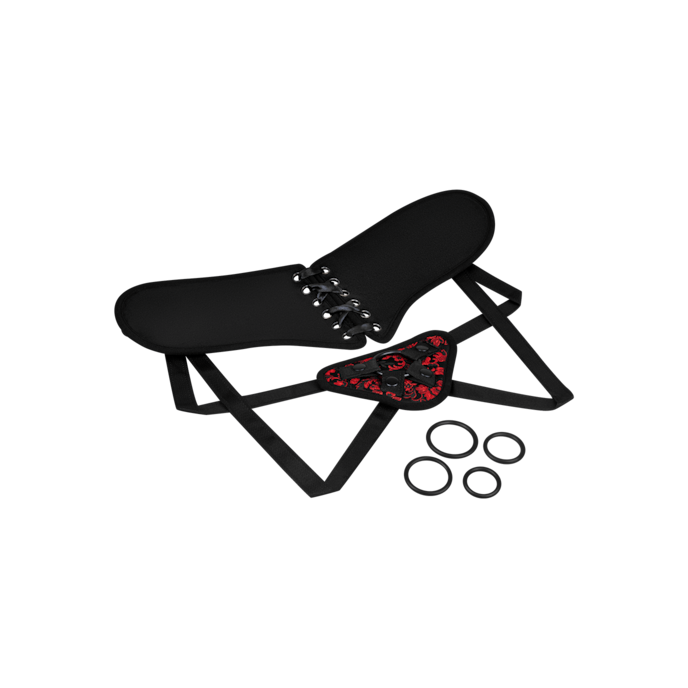 luxueux-strap-on-Noir-Rouge-5