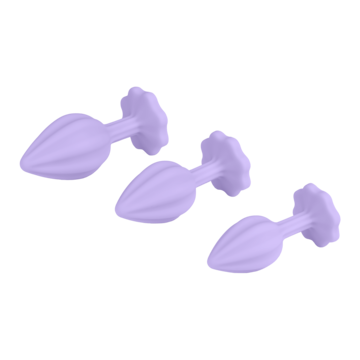 Analplug Analplug-Set aus Silikon, 3 Teile, 8,5 - 12 cm schwarz online kaufen Analplug Analplug-Set aus Silikon, 3 Teile, 8,5 - 12 cm schwarz online kaufen