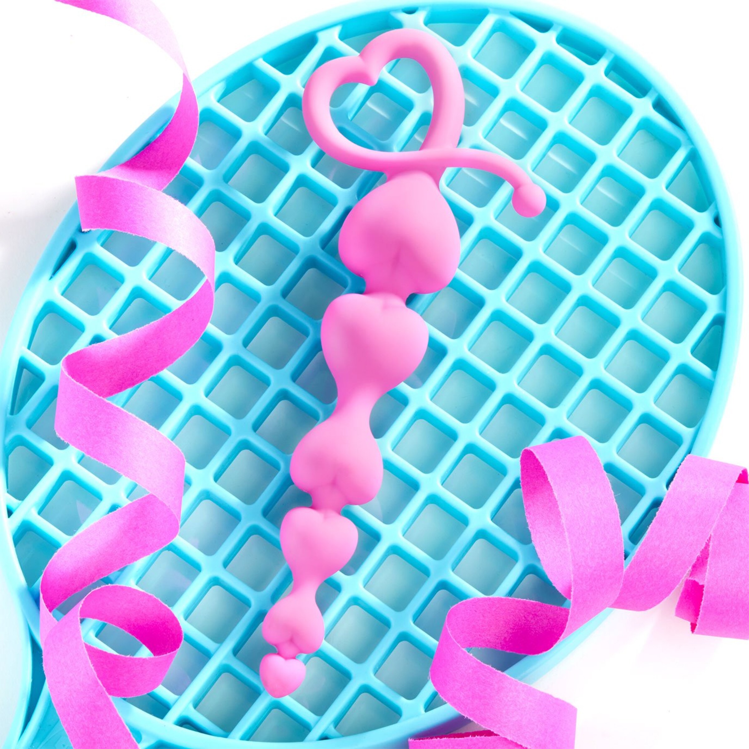 hartvormige-anaalketting-van-siliconen-18-cm-Neonroze-2