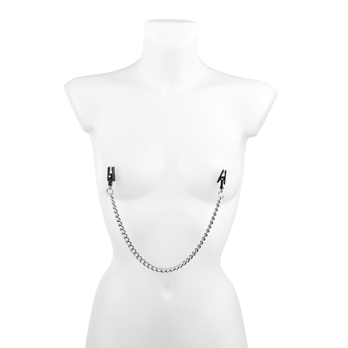 tepelklemmen-met-krachtige-ketting-Schwarz-Silber-2