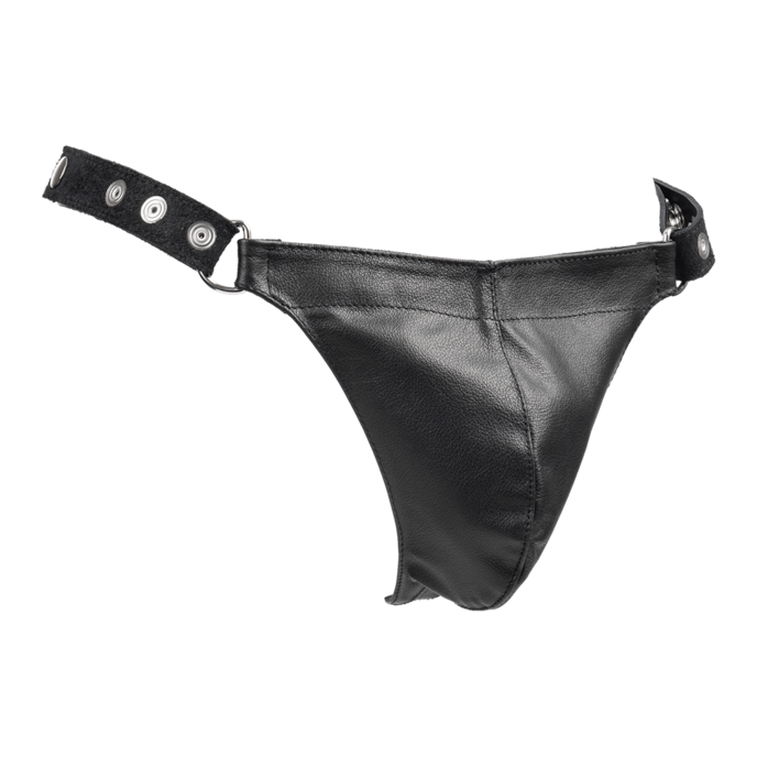 knappe-lederen-string-Zwart-1