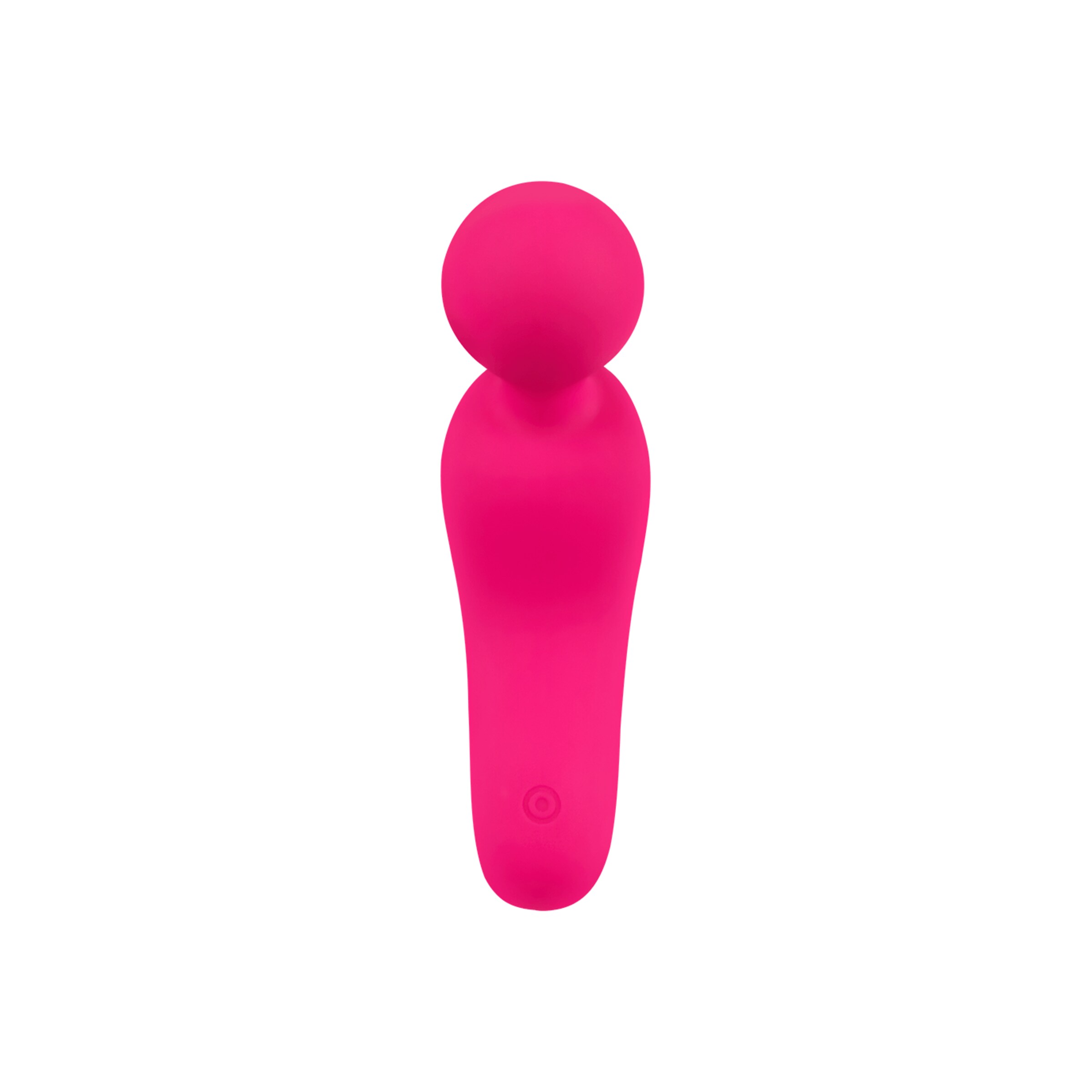 krachtige-mini-massager-siliconen-14-cm-Neonroze-Wit-5