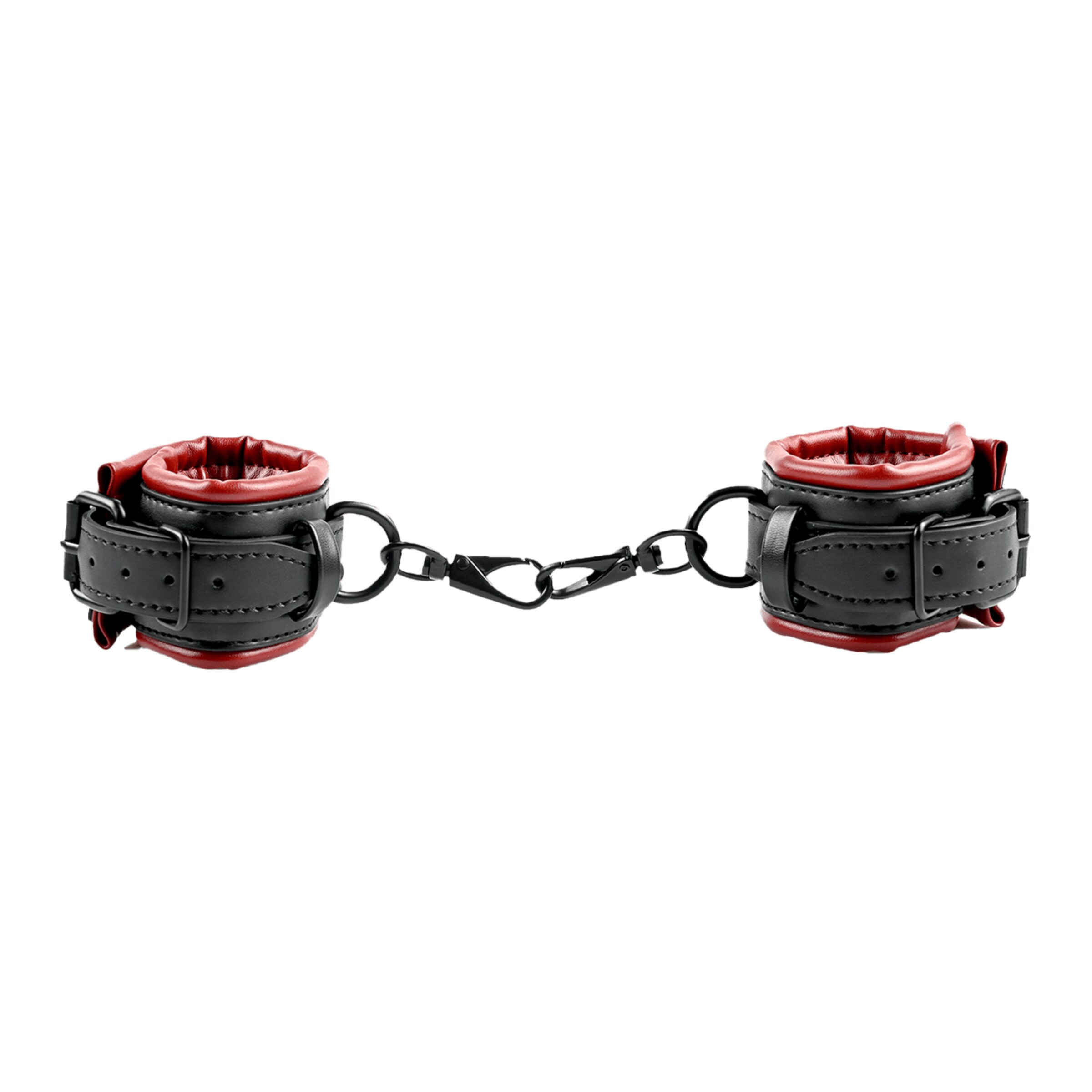 saffron---spreader-bar-and-cuff-set-Rot-Schwarz-4
