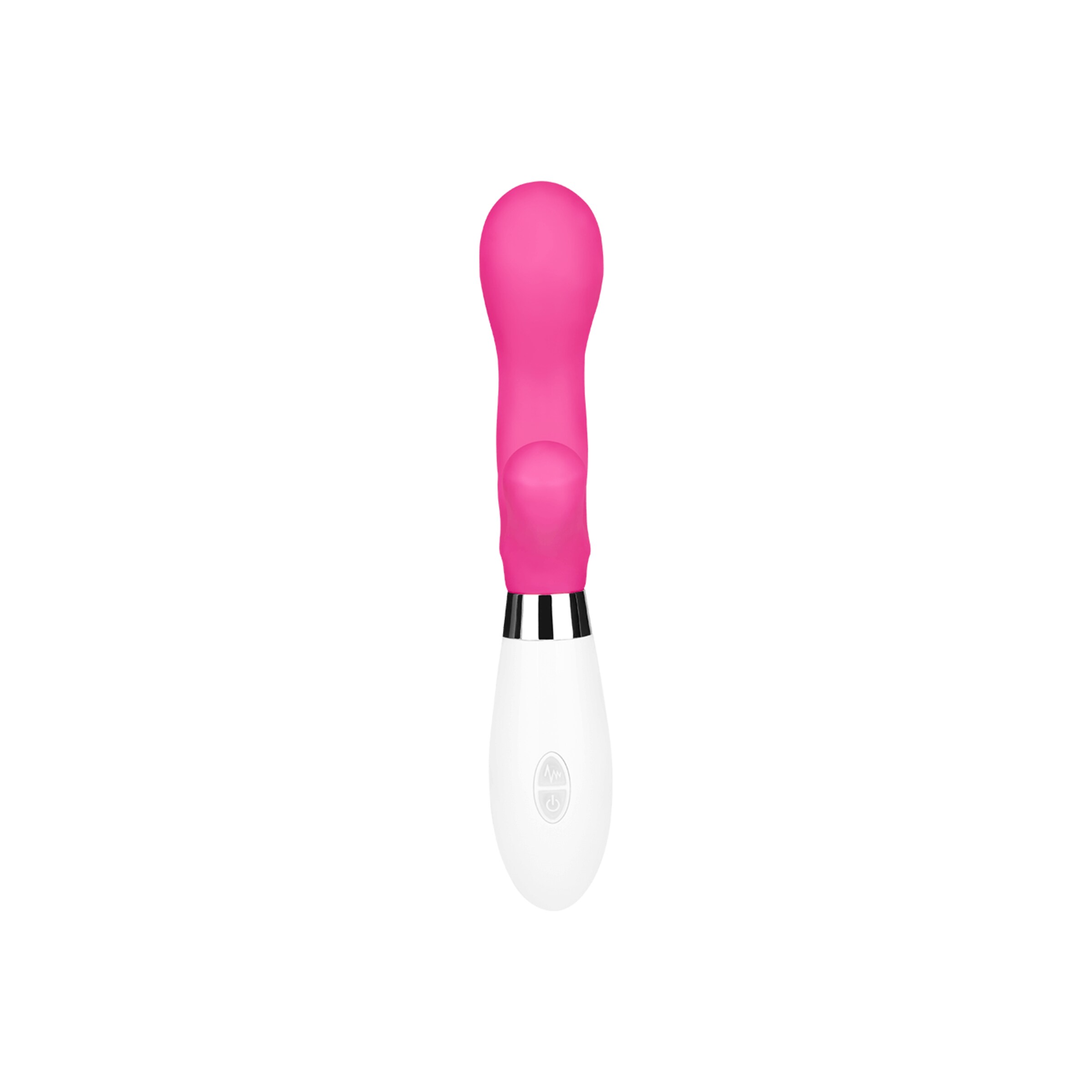 siliconen[nbhy]rabbit-21-cm-Pink-Wit-5