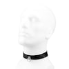 schmales-leder-halsband-mit-o-ring-Schwarz-2