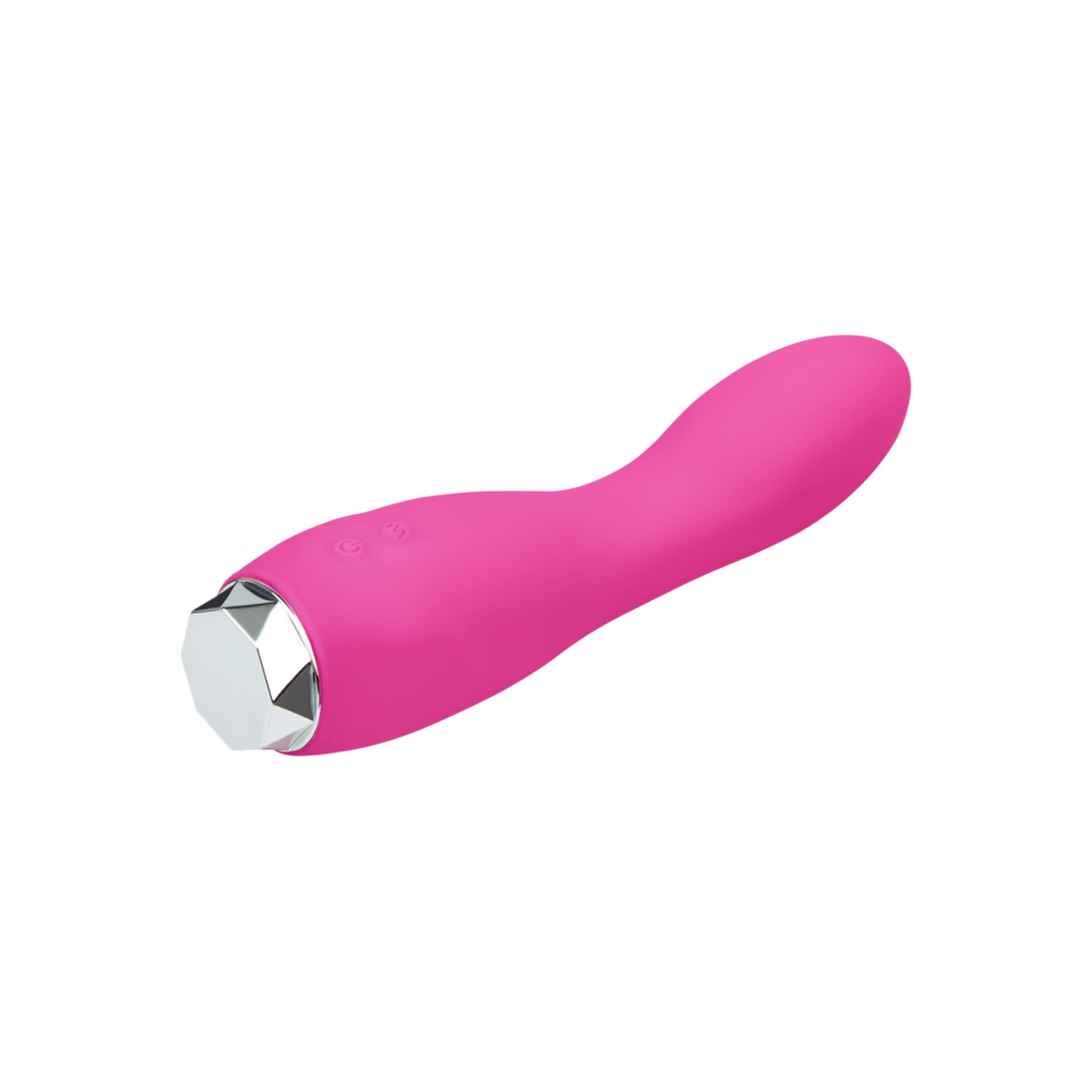 vibromasseur-[nbhy]point-g[nbhy]-en-silicone-15-5-cm-Argent-Rose-5