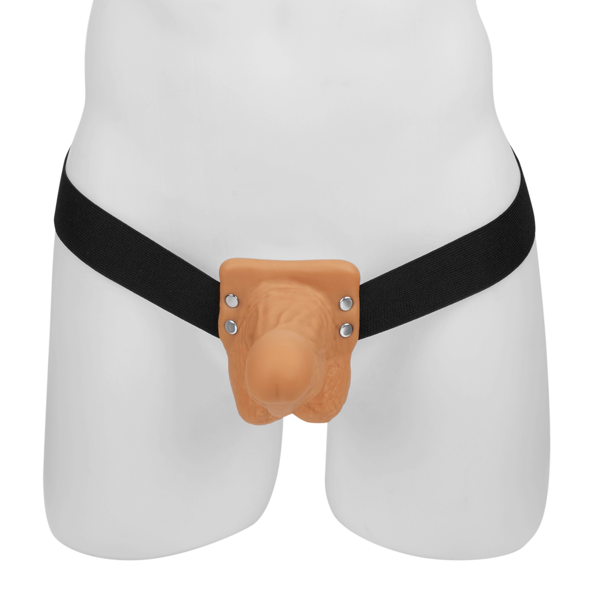 hollow-strap-on-with-balls-21-cm-Natuurlijk licht-Zwart-3