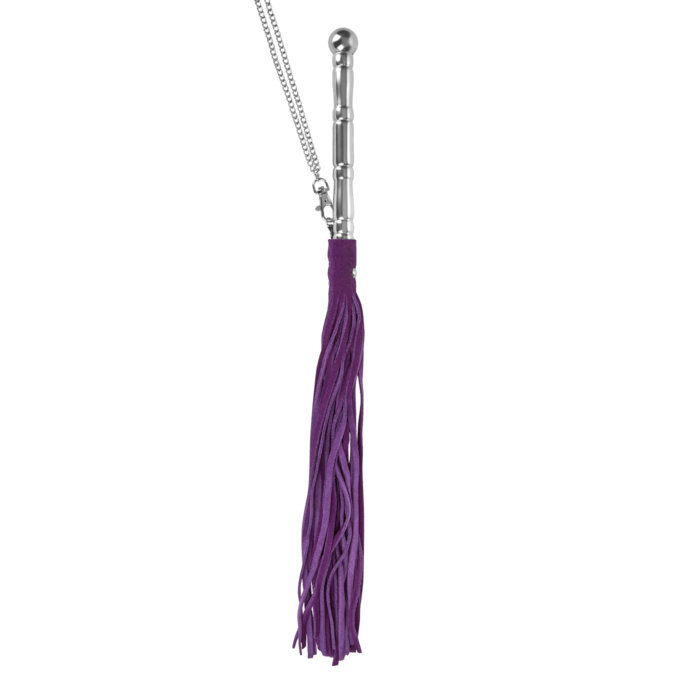 fouet-en-daim-Argent-Violet-2