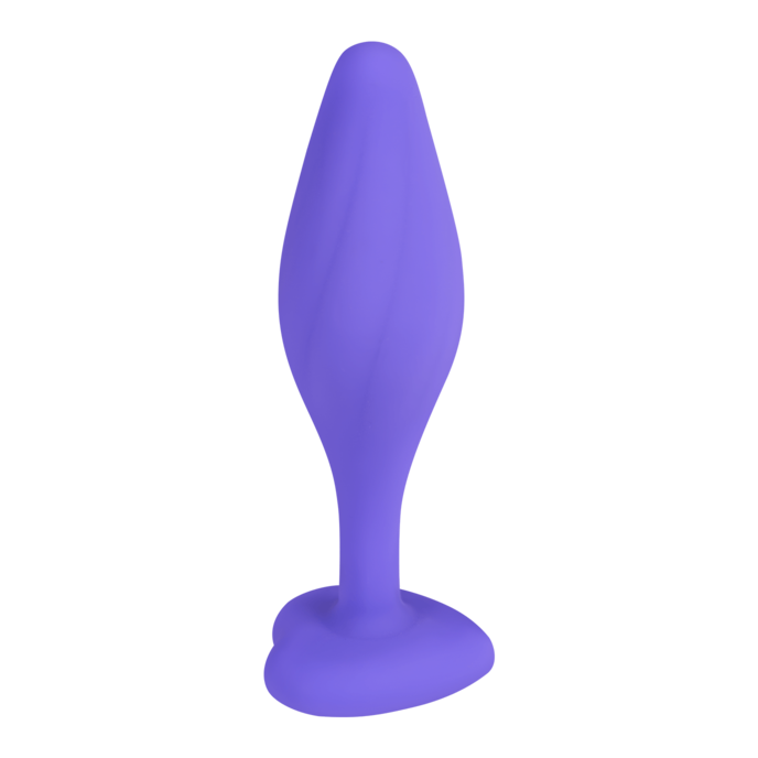 slanke-siliconen-anale-plug-met-een-hartvormige-basis-10-5-cm-Paars-2