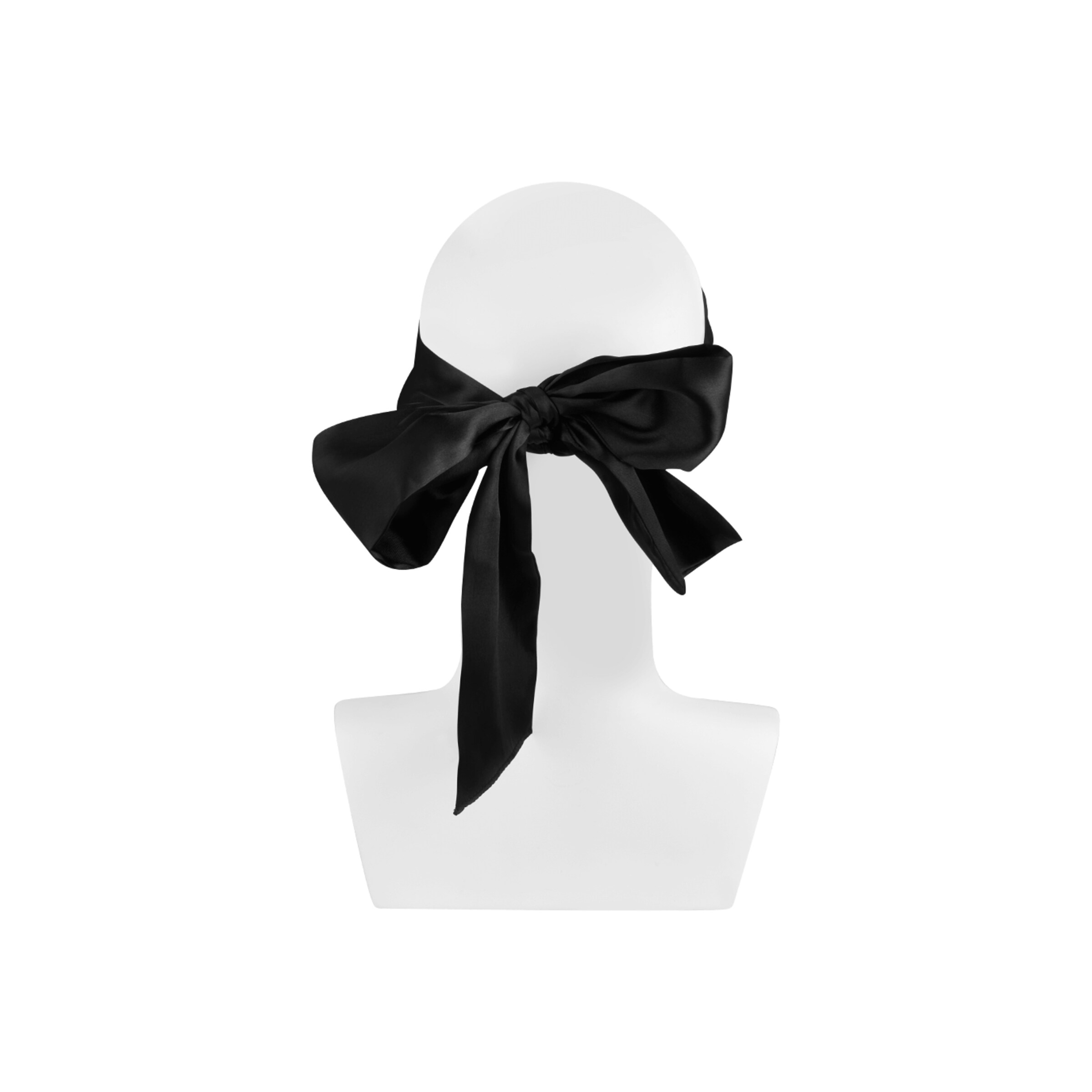 bandeau-en-satin-Noir-4