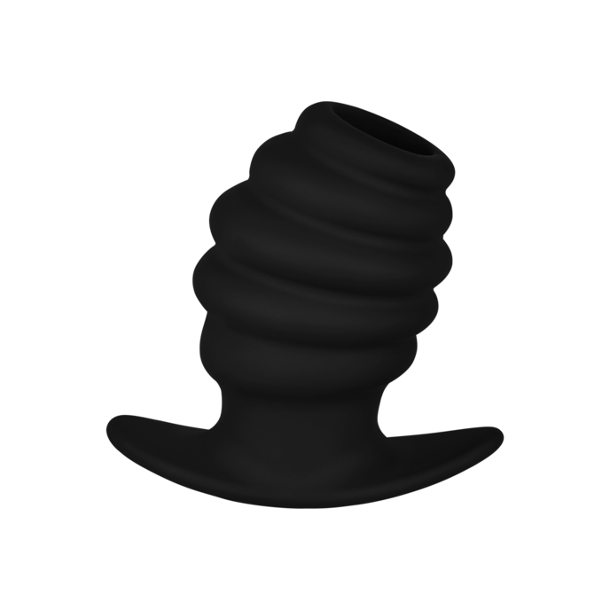 gestructureerde-anaalplug-met-tunnel-s-7-4-cm-Schwarz-2