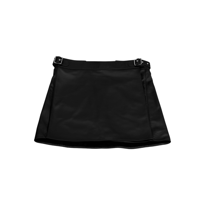 jupe-en-cuir-s/m-Noir-4