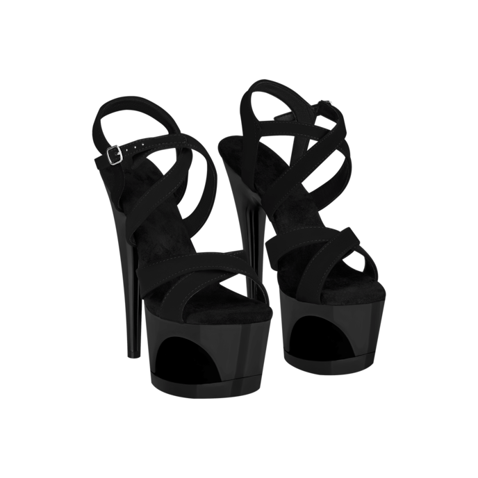 sandales-à-brides-avec-plateau-Noir-7